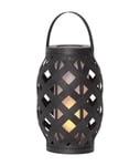 FLAME LANTERN Lykta Utomhus 23cm Svart