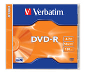 Verbatim 43518, Dvd-R, 120 Mm, Plastfodral, 1 Styck, 4,7 Gb
