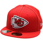 NFL Sideline 2019 Road 5950 Fitted Cap - Kansas City Chiefs