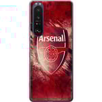 Sony Xperia 1 III Genomskinligt Skal Arsenal Football