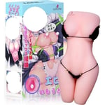 LSC® Vuxenleksaker för män anime uppblåsbar sexdocka realistisk vagina verklighetstrogen uppblåsbar sexdocka - Modell: Blå