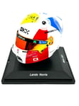 1:5 scale Spark Lando Norris 2023 McLaren F1 Helmet 2023 Miami Grand Prix