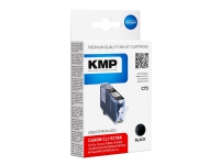 KMP C73 - 9 ml - svart - kompatibel - bläckpatron (alternativ för: Canon 2933B001, Canon CLI-521BK) - för Canon PIXMA iP3600, iP4700, MP540, MP550, MP560, MP620, MP630, MP640, MP980, MP990, MX860