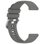 18mm Silikonarmband, Huawei Watch GT 4 41mm, Garmin Venu 3S, LG Watch Grå