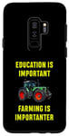 Coque pour Galaxy S9+ Agriculteur Tracteur Agriculture Paysan Enfants Cadeaux