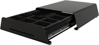 Fuj:tech CX-350 -kassalaatikko elektronisella avauksella, musta