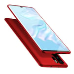 X-LEVEl Huawei P30 Pro skal med matt yta - Röd