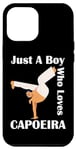 iPhone 14 Plus Just A Boy Who Loves Capoeira Martial Arts Dance Sport Case