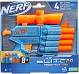 Nerf Elite 2.0 Prospect QS-4 Blaster, 8 Official Nerf Elite Darts, 4-Dart