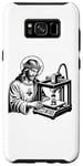 Coque pour Galaxy S8+ Jésus-Christ imprimant une figurine d'un enfant en prière imprimante 3D