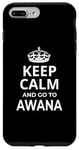 Coque pour iPhone 7 Plus/8 Plus Awana Souvenirs / « Keep Calm And Go To Awana Beach Resort ! »