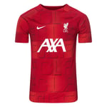 Nike Liverpool Tränings T-Shirt Dri-FIT Pre Match - Röd/Vit adult DX3614-688