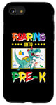 Coque pour iPhone SE (2020) / 7 / 8 Roaring Into Pre-K Dinosaur Back To School Sac à dos T-Rex
