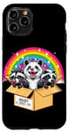iPhone 11 Pro Adopt a Street Cat Funny Team Trash Raccoon Opossum Skunk Case