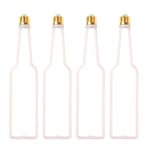 LED-lampa AGGE Carnival E27, 8W, Bottle, 4 st