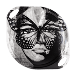 Carolina Gynning Golden Butterfly bricka med handtag 38x47 cm Black-white