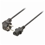 NEDIS Câble d'alimentation pour PC, moniteur et onduleur noir - 3 mètres