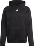 adidas Hooded Sweatshirt-IJ8116 Hooded Sweatshirt Black/Arcngt/White M
