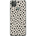 Motorola Moto G9 Power Genomskinligt Skal Dot Dance