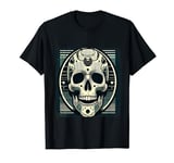 Space Skull Horror Skeleton Dead Skulls T-Shirt