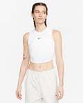 Nike Sportswear Chill Knit Women's Tight Cropped Mini-Rib Tank Top