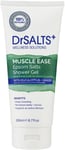 DrSALTS+ Muscle Therapy Shower Gel with Epsom Salts, Eucalyptus and Ginger 200ml