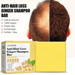 Organic Ginger Shampoo Bar Anti Hair Loss Shmpoo Soap Hair Growth Care Soap 2022