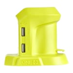 Ryobi R18USB-0 USB Charger 2.1/1.0A 18V ONE+ Battery (Body Only)
