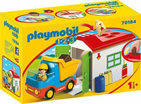 Playmobil 70184 1.2.3 Garbage Truck for Children 18 Months