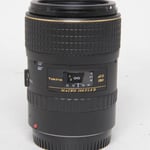 Tokina Used 100mm f/2.8 AT-X M100 AF Pro D Macro Lens Canon EOS Mount
