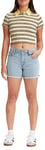 Levi's Women's Mid Length Shorts Denim, Lapis Outsider Shorts, 25W