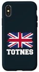 iPhone X/XS Totnes UK, British Flag, Union Flag Totnes Case