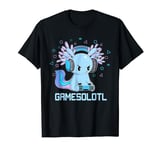 Gamer Axolotl Lover Cute Axolotl Gaming Video Gamer Kids T-Shirt