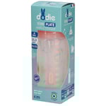 Dodie Biberon tétine plate débit lent Jardin 1 pc(s)