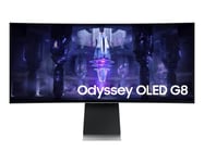 Samsung Odyssey G8 34 " 3440 X 1440 Pixels Ultrawide Quad Hd Oled Mini Displaypo