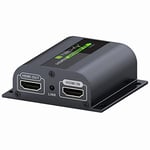 TECHly HDMI Extender with IR on Cat. 6 Cable - Transmetteur et récepteur - rallonge vidéo/audio/infrarouge - jusqu'à 60 m