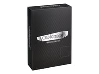 Cablemod Pro Series Modmesh C-Series Axi, Hxi & Rm Cable Kit - Strömkabelsats - Formpressad - Svart/Blå