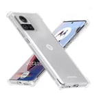 Motorola Edge 30 Ultra - Bumper Extra Stöttåligt Slim Skal Transparent