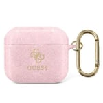 Guess Glitter Collection Skal AirPods 3 - Rosa - TheMobileStore AirPods 3rd Generation