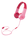 Headphones Kids wired Squads 200, Pink
