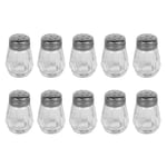 10 st Handkvarn Salt Pepparkvarnar Mini Salt Pepparskakare Salt Peppar Set Manuell Kvarn Kristall Godisburk