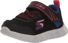 Skechers Boy's Comfy Black Flex Mini Trainer Sneaker - Children's Size 10