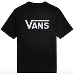 Vans Unisex Kid's Classic T-Shirt, Black-White, S