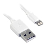 Twin Pack Desire2 TEK Apple Lightning Cable USB Robust Armoured Sync &