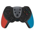 Manette De Jeu Sans Fil Pour Switch Lite, Contrôleur Pour Jeux Vidéo, Fonction Nfc, Intensité De Vibration Réglable (Bleu Rouge)