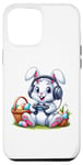 iPhone 15 Pro Max Happy Easter Day 2024 Bunny Boys Girls Kids Gamer Headphones Case