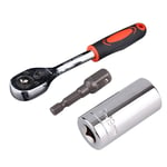 BEVANNJJ ZYY Magic Universal Torque Wrench Head Set 7-19mm Sleeve Socket Adapter Power Drill Ratchet Bushing Spanner Key Hand Tools