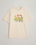 Maison Kitsuné Surfing Foxes T-Shirt Paper
