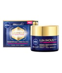 NIVEA Cellular Luminous 630 Crème de nuit anti-taches pigmentaires à l'acide hyaluronique pour le visage 50 ml Pour les taches pigmentaires et de vieillesse