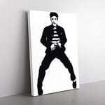 Big Box Art Elvis Presley The Jailhouse Rock (2) Canvas Wall Art Print Ready to Hang Picture, 76 x 50 cm (30 x 20 Inch), Multi-Coloured